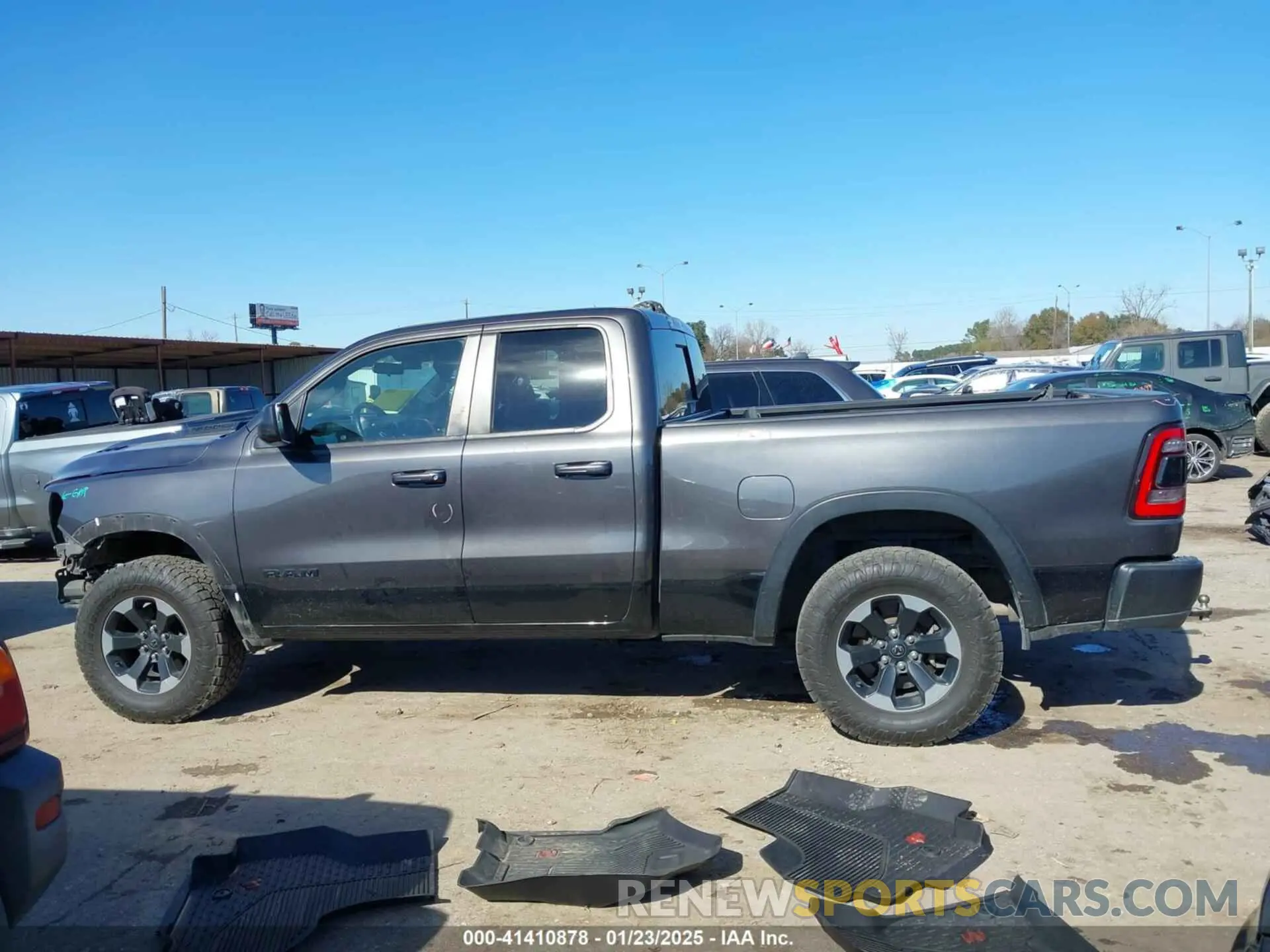 15 Photograph of a damaged car 1C6SRFET7KN861046 RAM 1500 2019