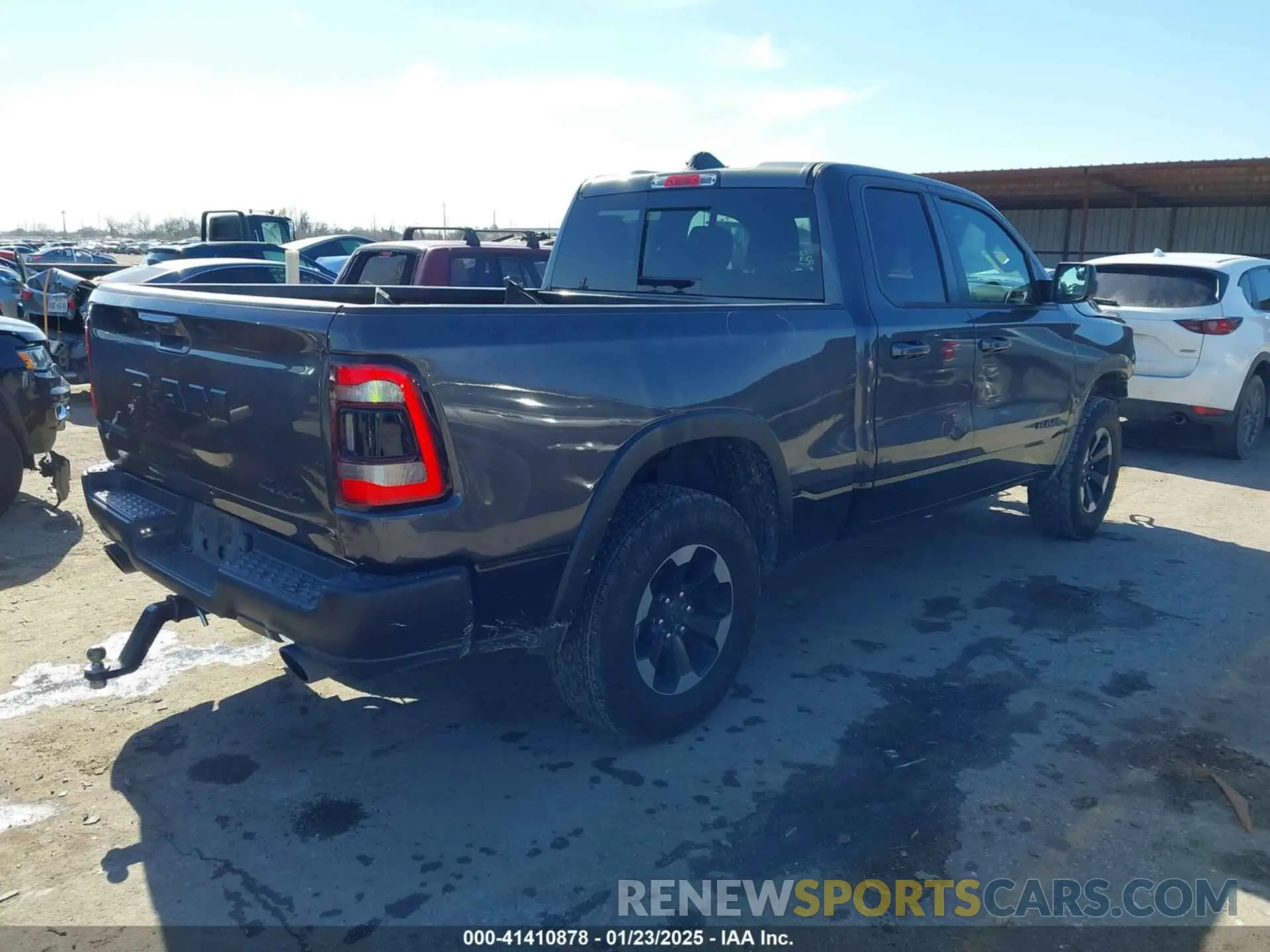 4 Photograph of a damaged car 1C6SRFET7KN861046 RAM 1500 2019