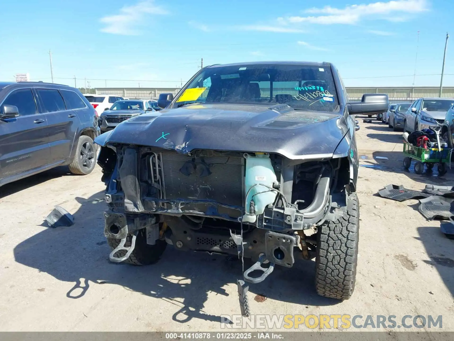 6 Photograph of a damaged car 1C6SRFET7KN861046 RAM 1500 2019