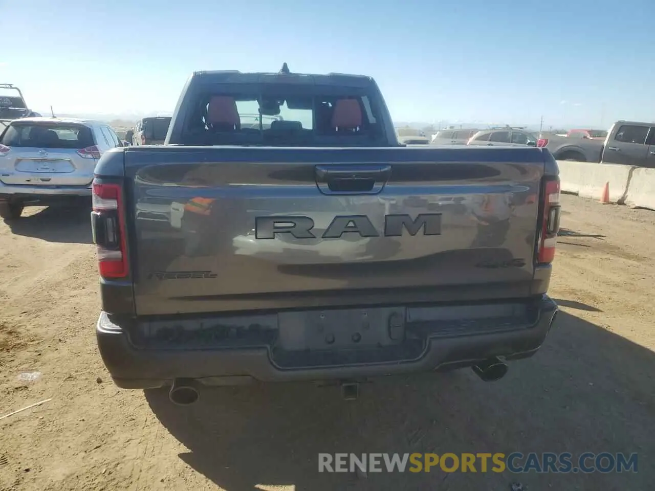 6 Photograph of a damaged car 1C6SRFET7KN865176 RAM 1500 2019