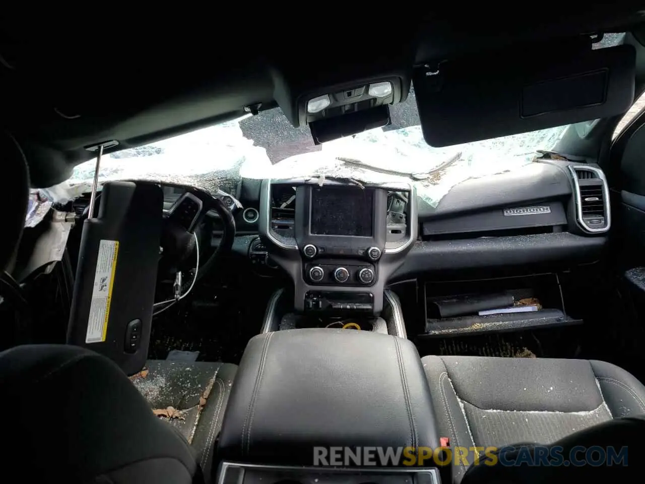 8 Photograph of a damaged car 1C6SRFFT0KN532414 RAM 1500 2019
