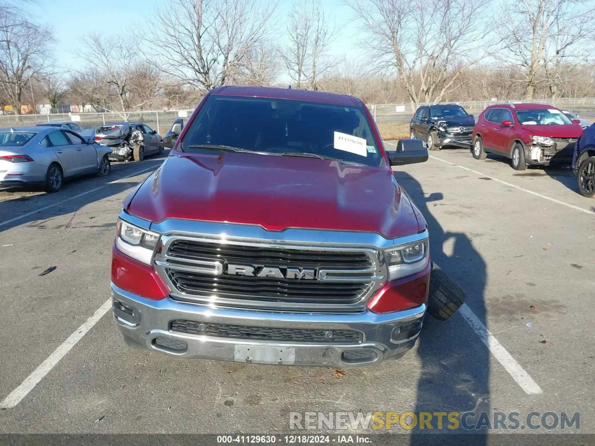 12 Photograph of a damaged car 1C6SRFFT0KN540903 RAM 1500 2019