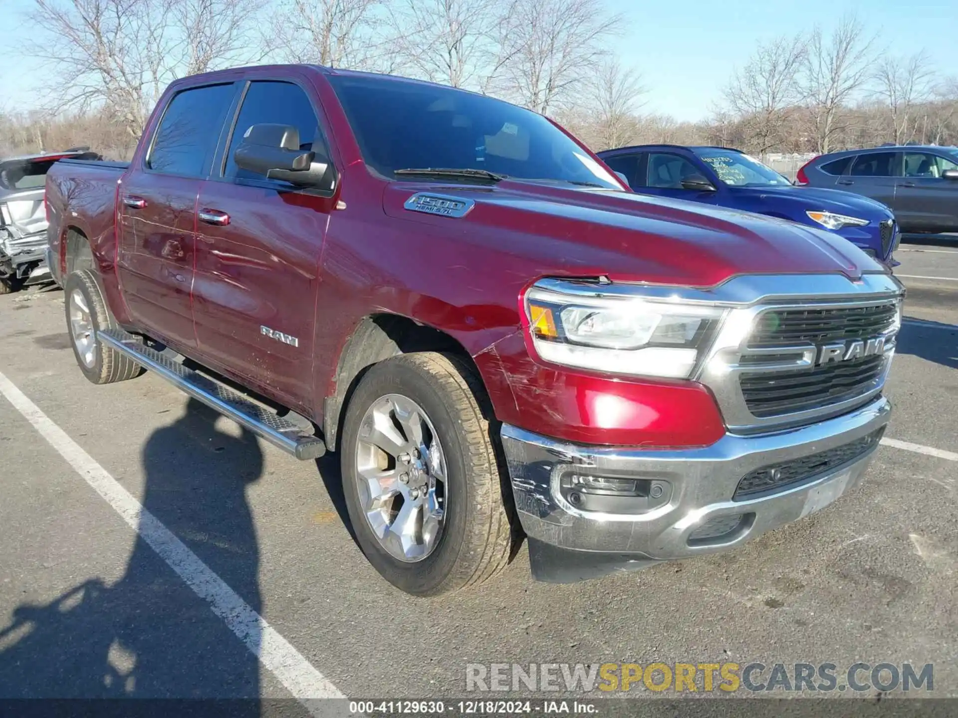 17 Photograph of a damaged car 1C6SRFFT0KN540903 RAM 1500 2019