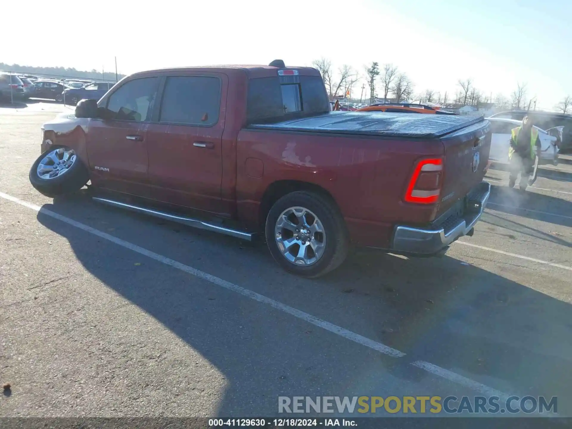 3 Photograph of a damaged car 1C6SRFFT0KN540903 RAM 1500 2019