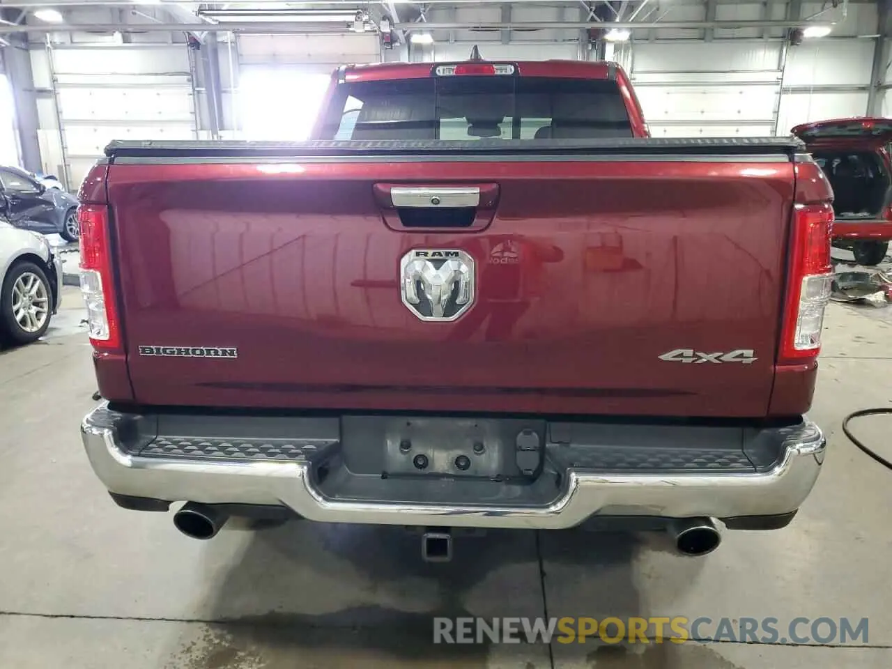 6 Photograph of a damaged car 1C6SRFFT0KN586554 RAM 1500 2019