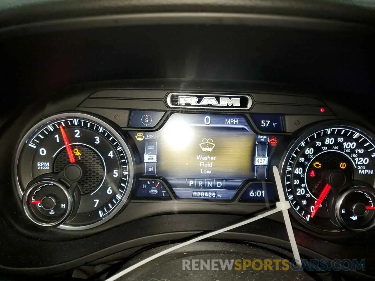 9 Photograph of a damaged car 1C6SRFFT0KN586554 RAM 1500 2019