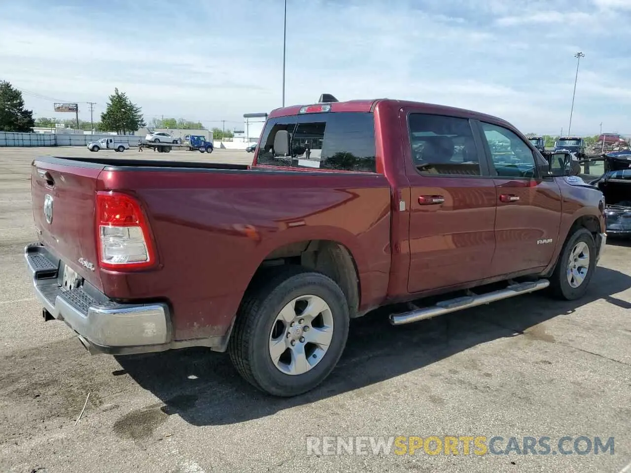 3 Photograph of a damaged car 1C6SRFFT0KN638636 RAM 1500 2019