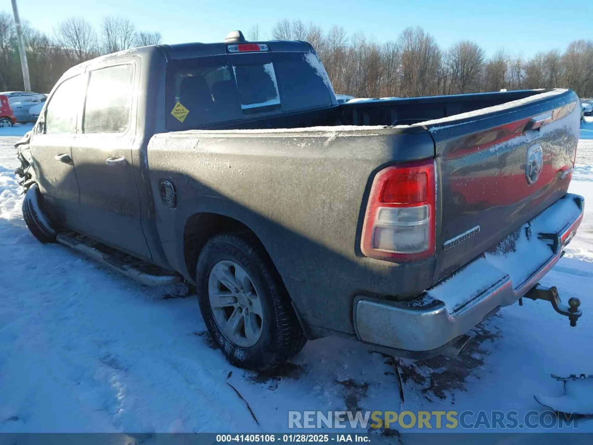 3 Photograph of a damaged car 1C6SRFFT0KN698884 RAM 1500 2019