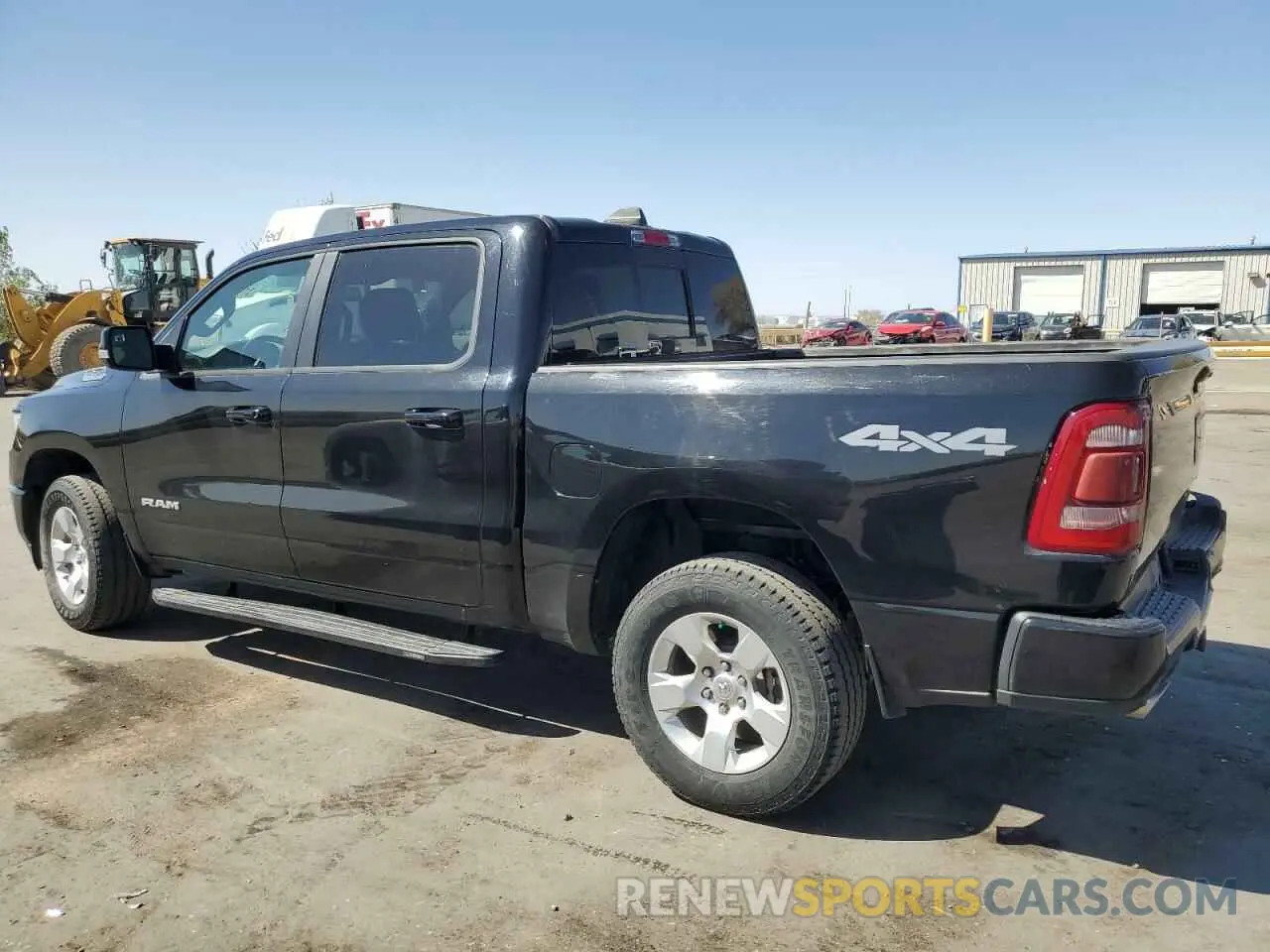 2 Photograph of a damaged car 1C6SRFFT0KN713965 RAM 1500 2019