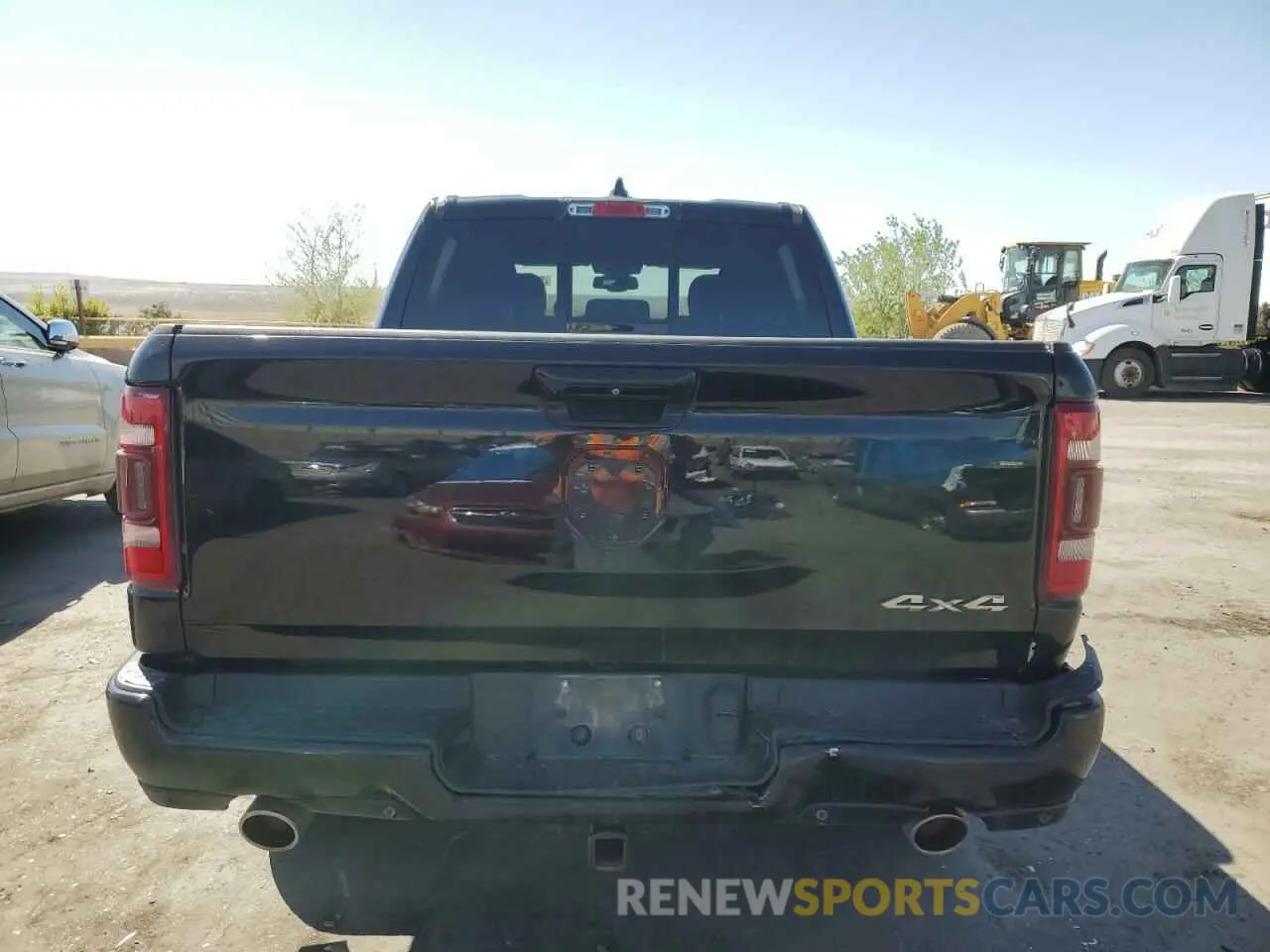 6 Photograph of a damaged car 1C6SRFFT0KN713965 RAM 1500 2019