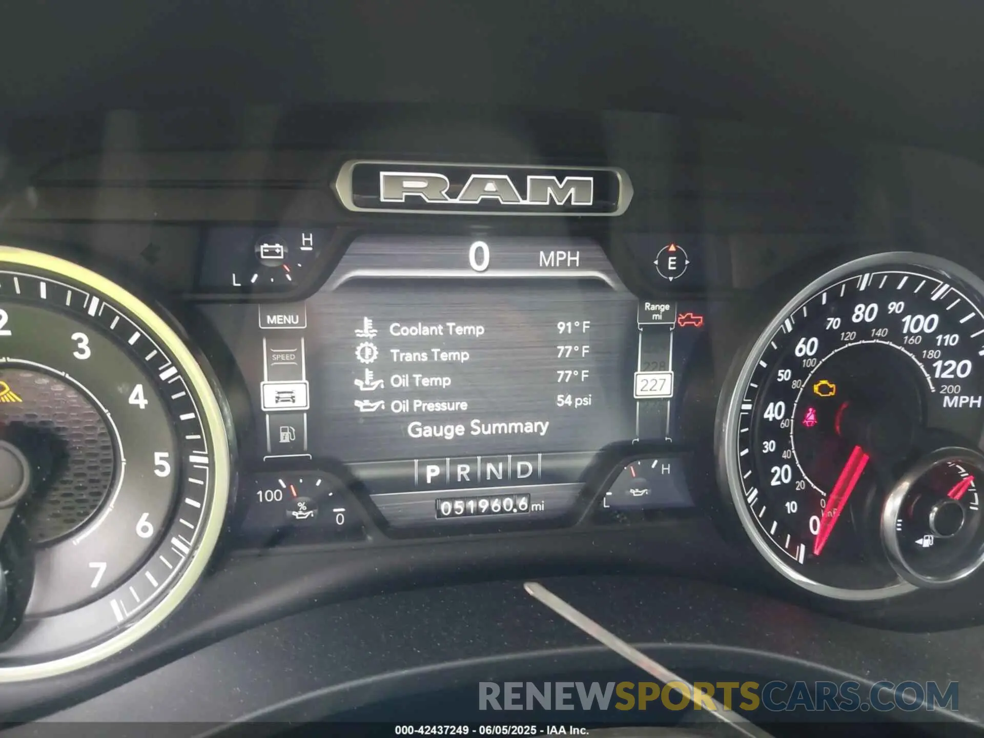 7 Photograph of a damaged car 1C6SRFFT0KN731169 RAM 1500 2019