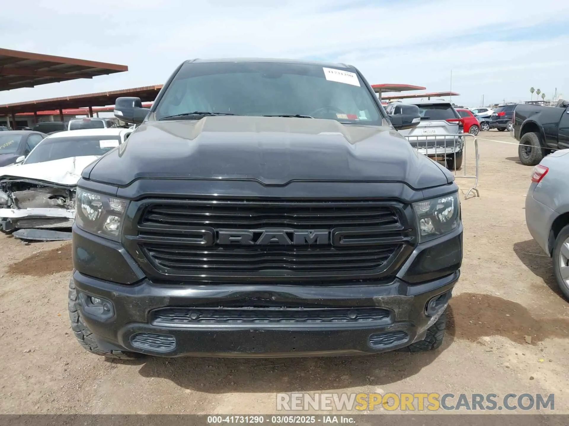12 Photograph of a damaged car 1C6SRFFT0KN751969 RAM 1500 2019