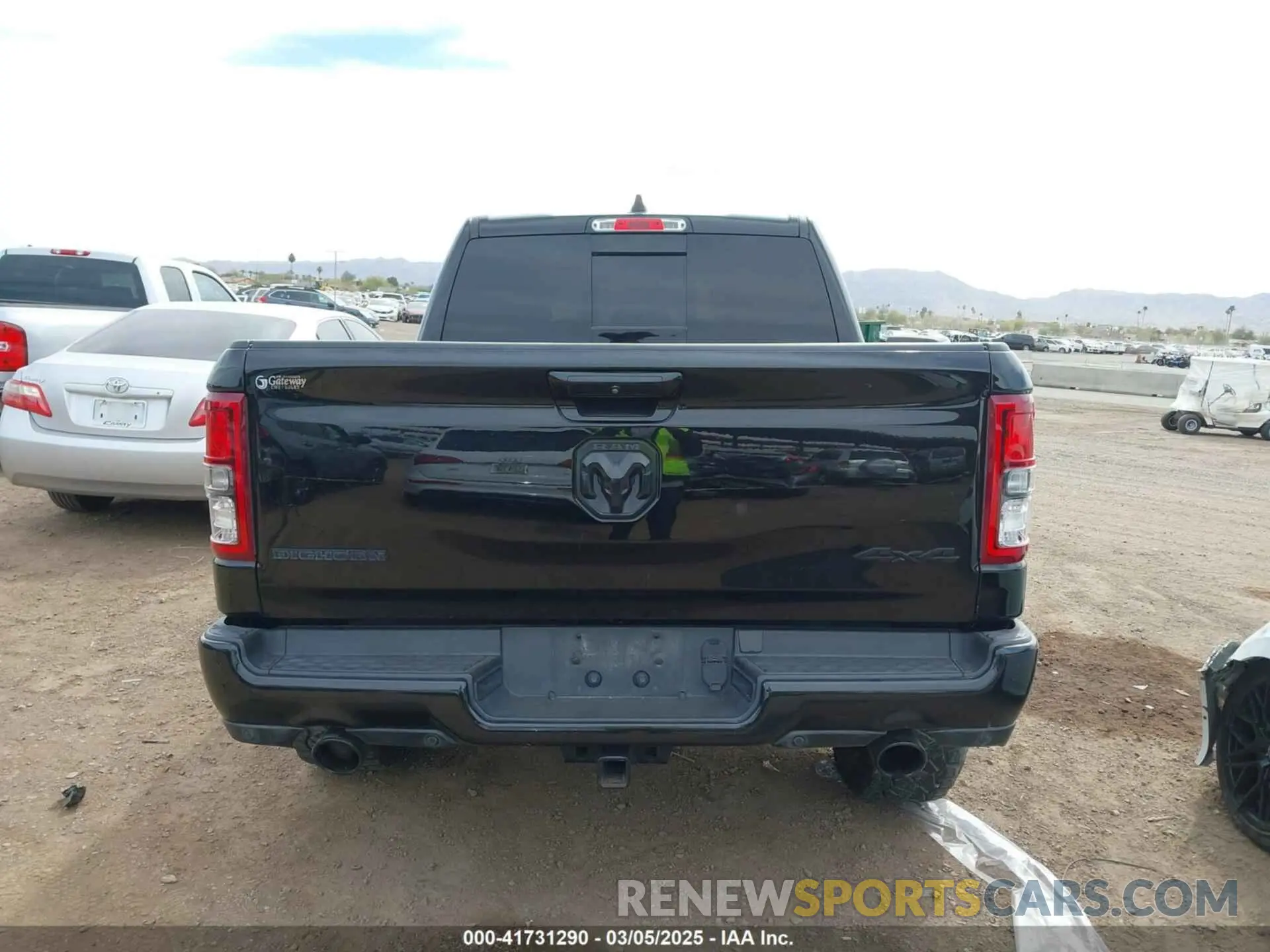 16 Photograph of a damaged car 1C6SRFFT0KN751969 RAM 1500 2019
