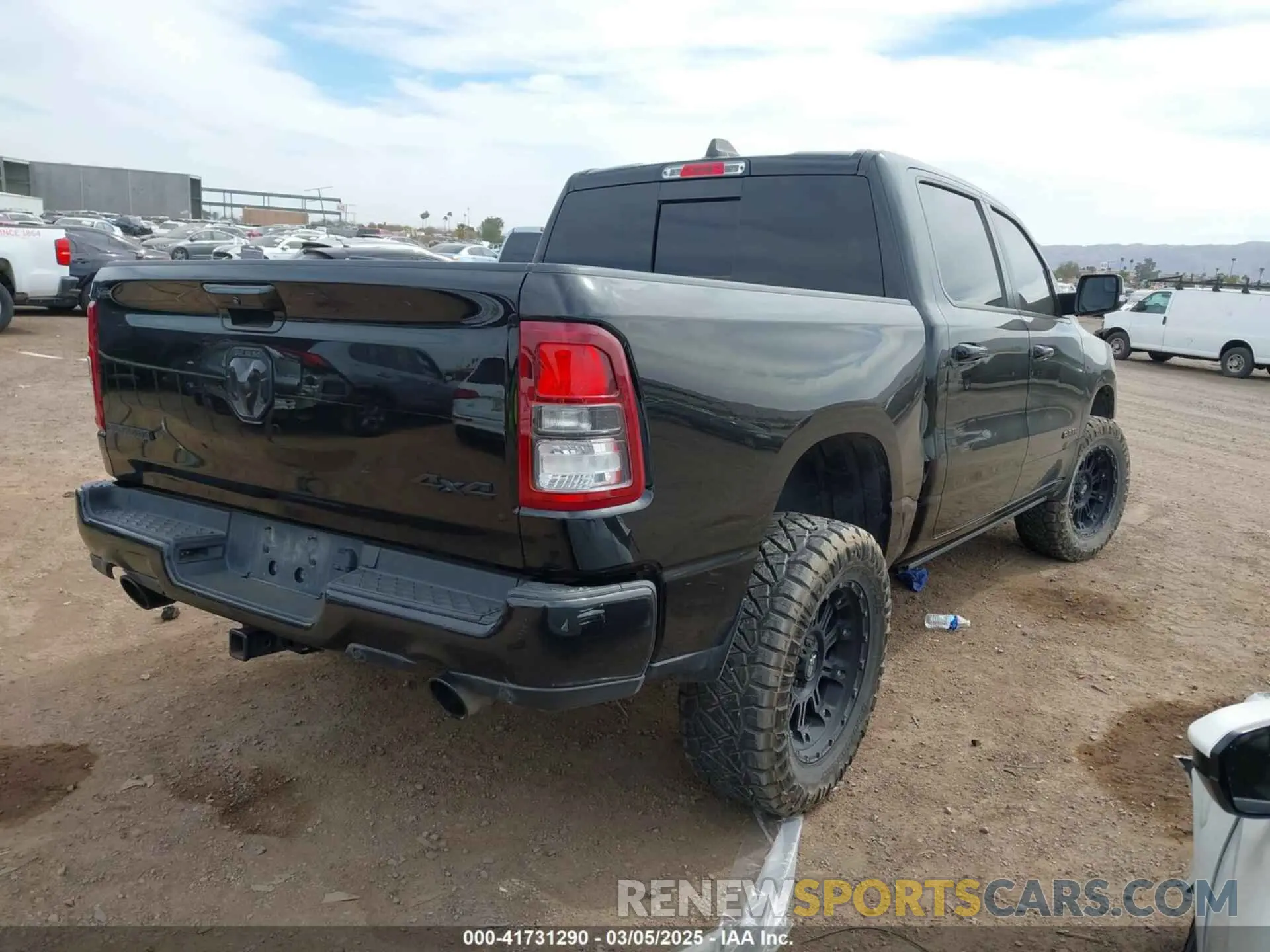 4 Photograph of a damaged car 1C6SRFFT0KN751969 RAM 1500 2019