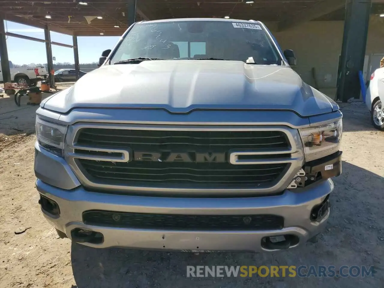 5 Photograph of a damaged car 1C6SRFFT0KN765743 RAM 1500 2019