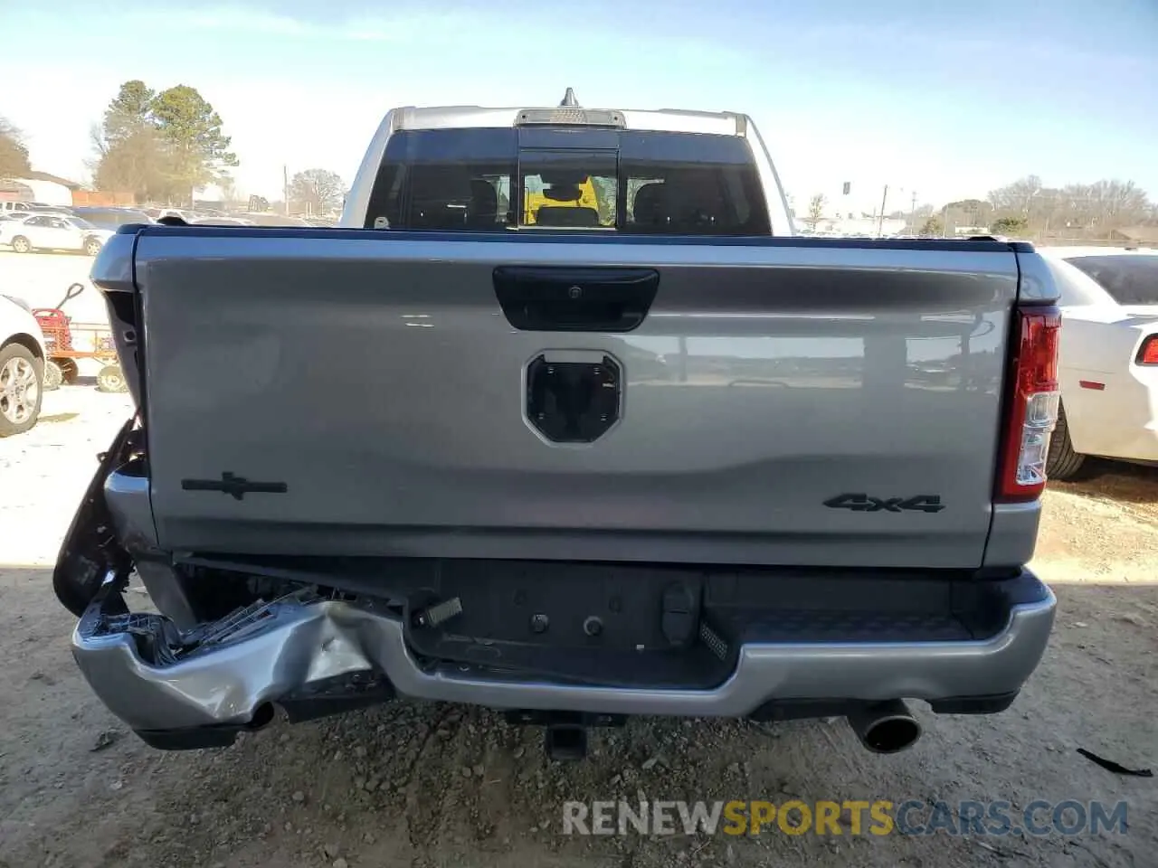 6 Photograph of a damaged car 1C6SRFFT0KN765743 RAM 1500 2019