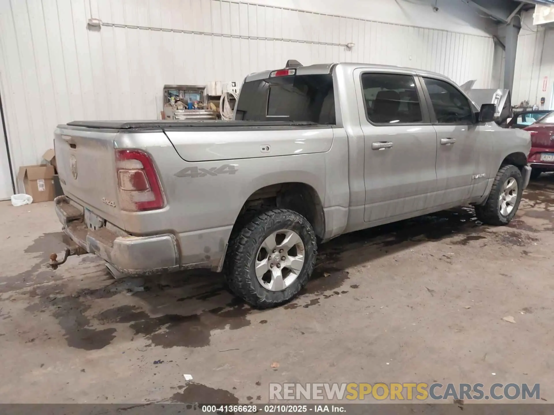 4 Photograph of a damaged car 1C6SRFFT0KN800331 RAM 1500 2019