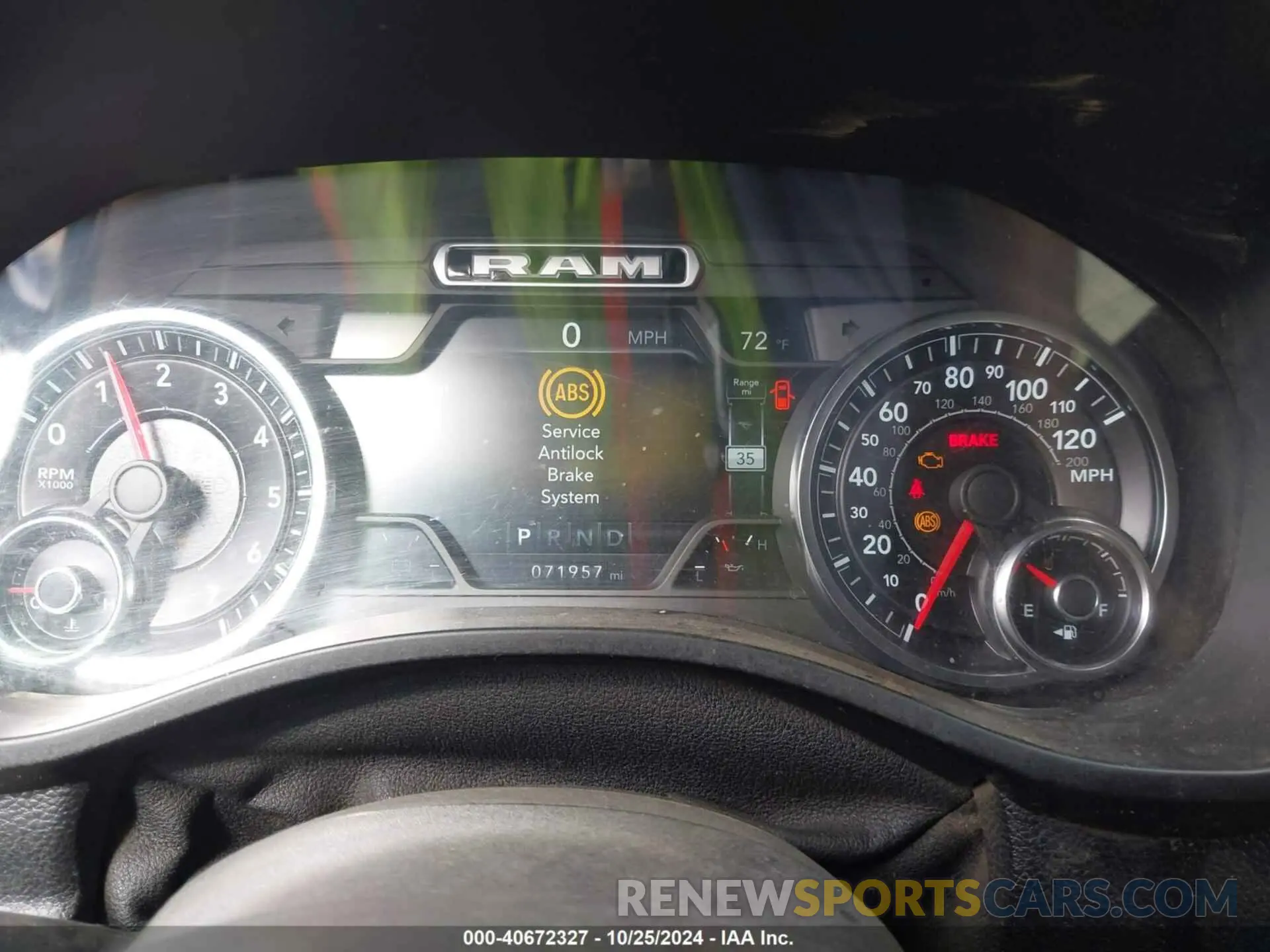 7 Photograph of a damaged car 1C6SRFFT0KN804461 RAM 1500 2019