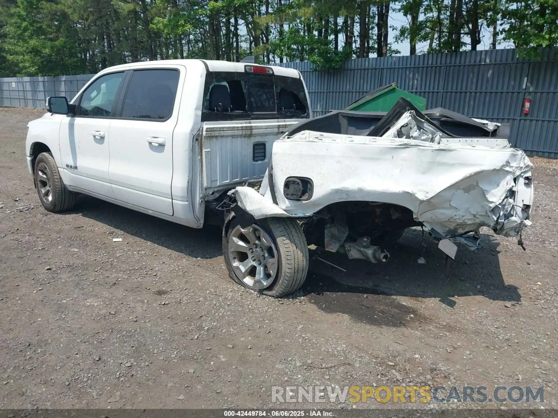 3 Photograph of a damaged car 1C6SRFFT0KN823513 RAM 1500 2019