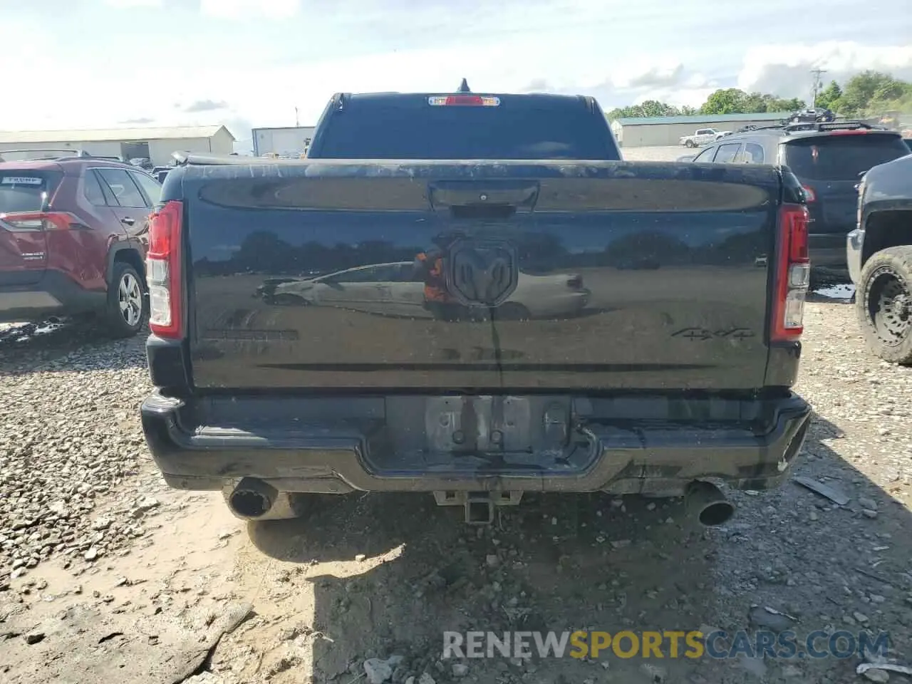 6 Photograph of a damaged car 1C6SRFFT0KN870198 RAM 1500 2019
