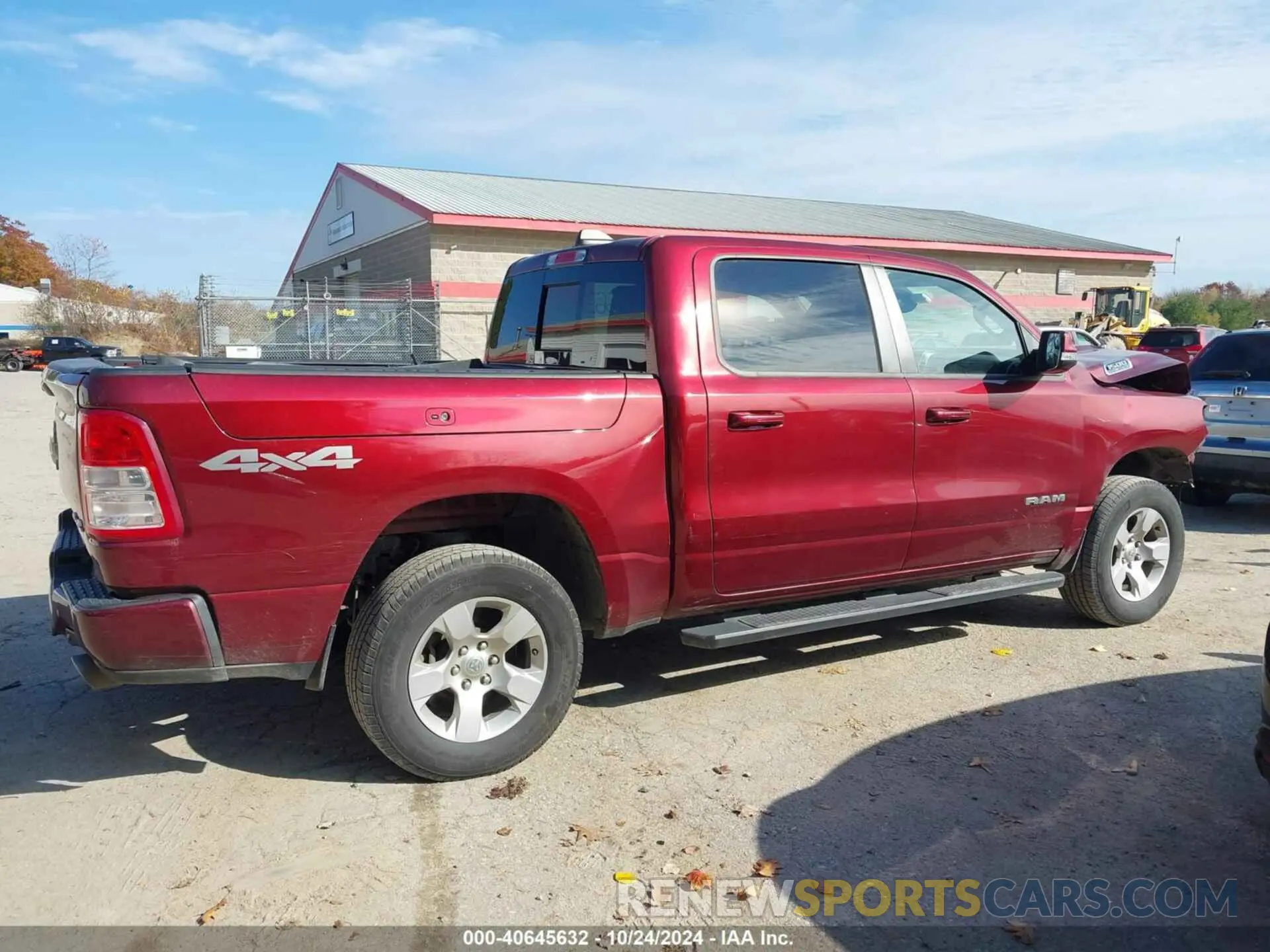 13 Photograph of a damaged car 1C6SRFFT0KN888782 RAM 1500 2019