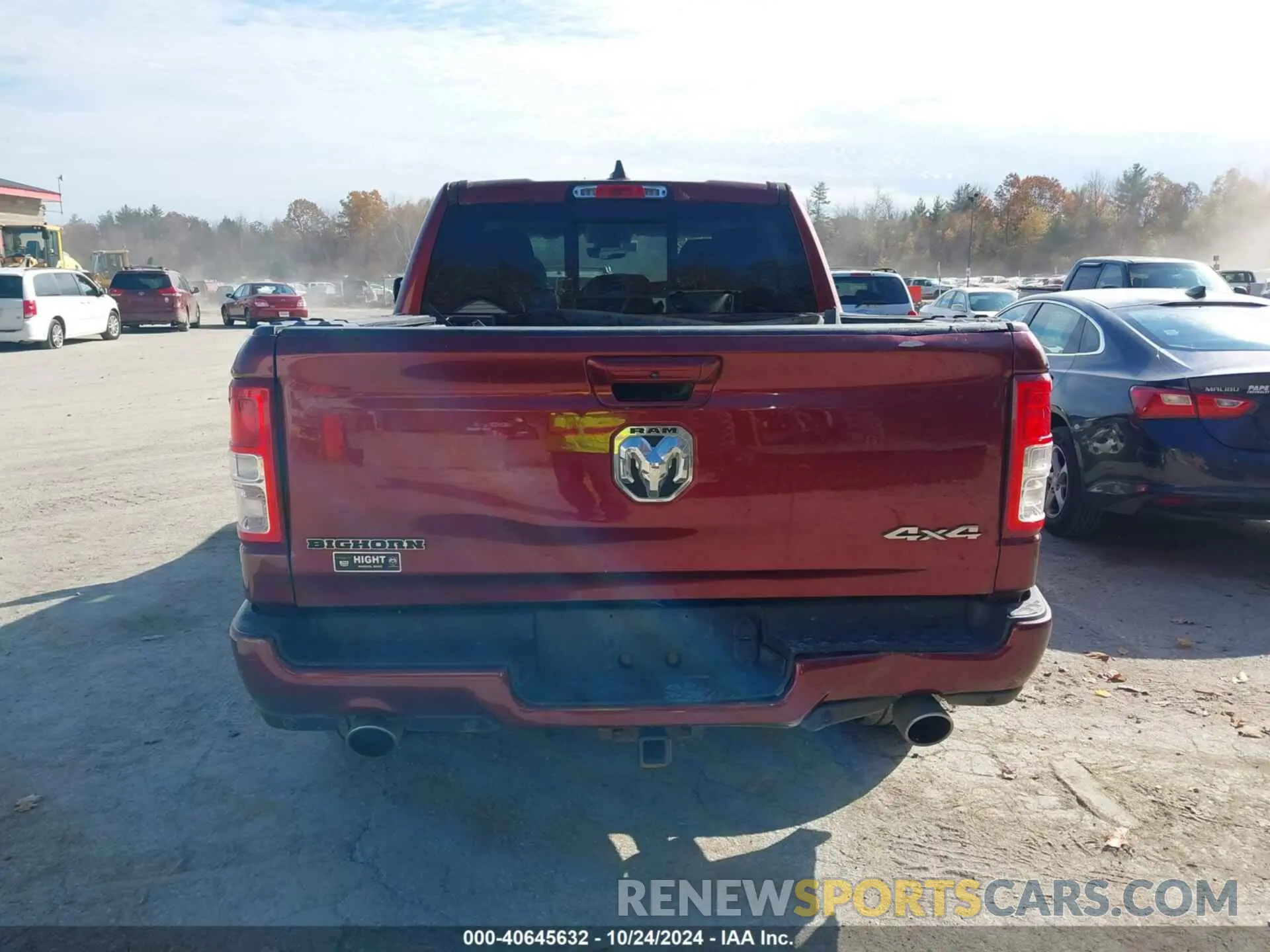 16 Photograph of a damaged car 1C6SRFFT0KN888782 RAM 1500 2019