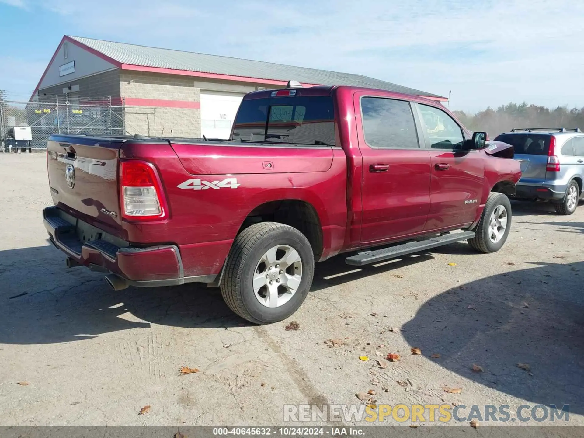 4 Photograph of a damaged car 1C6SRFFT0KN888782 RAM 1500 2019
