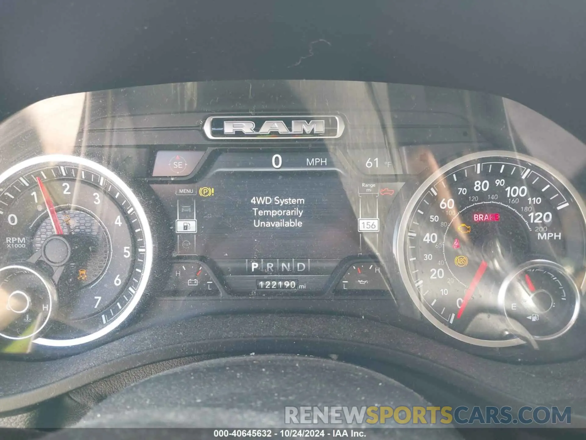 7 Photograph of a damaged car 1C6SRFFT0KN888782 RAM 1500 2019