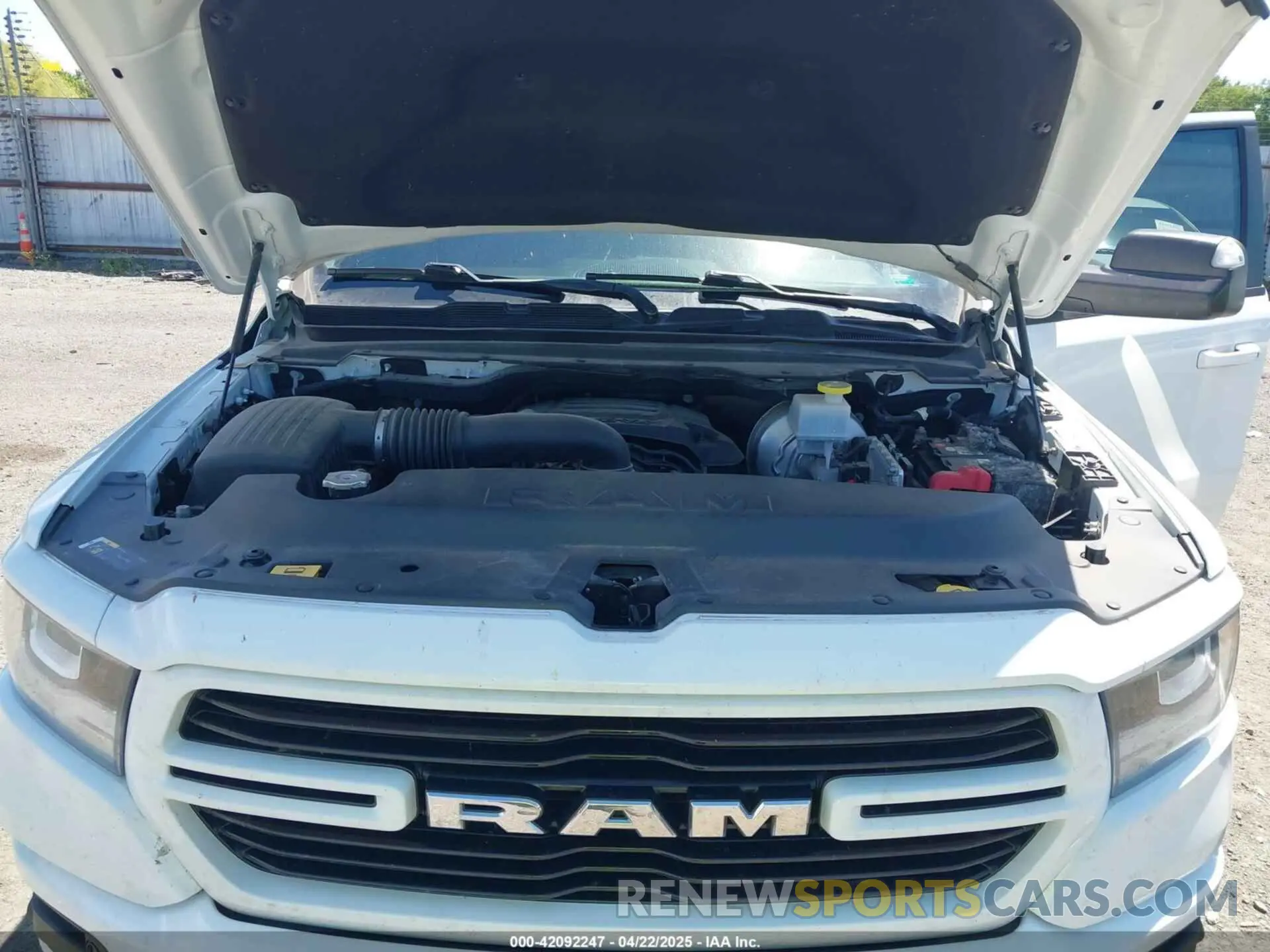 10 Photograph of a damaged car 1C6SRFFT0KN911008 RAM 1500 2019