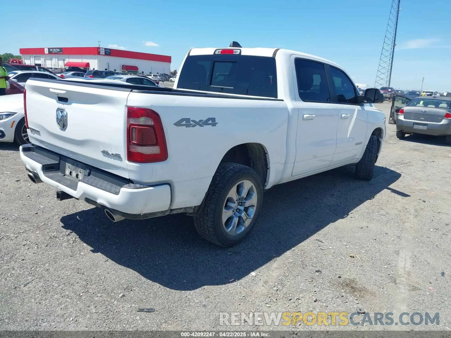 4 Photograph of a damaged car 1C6SRFFT0KN911008 RAM 1500 2019