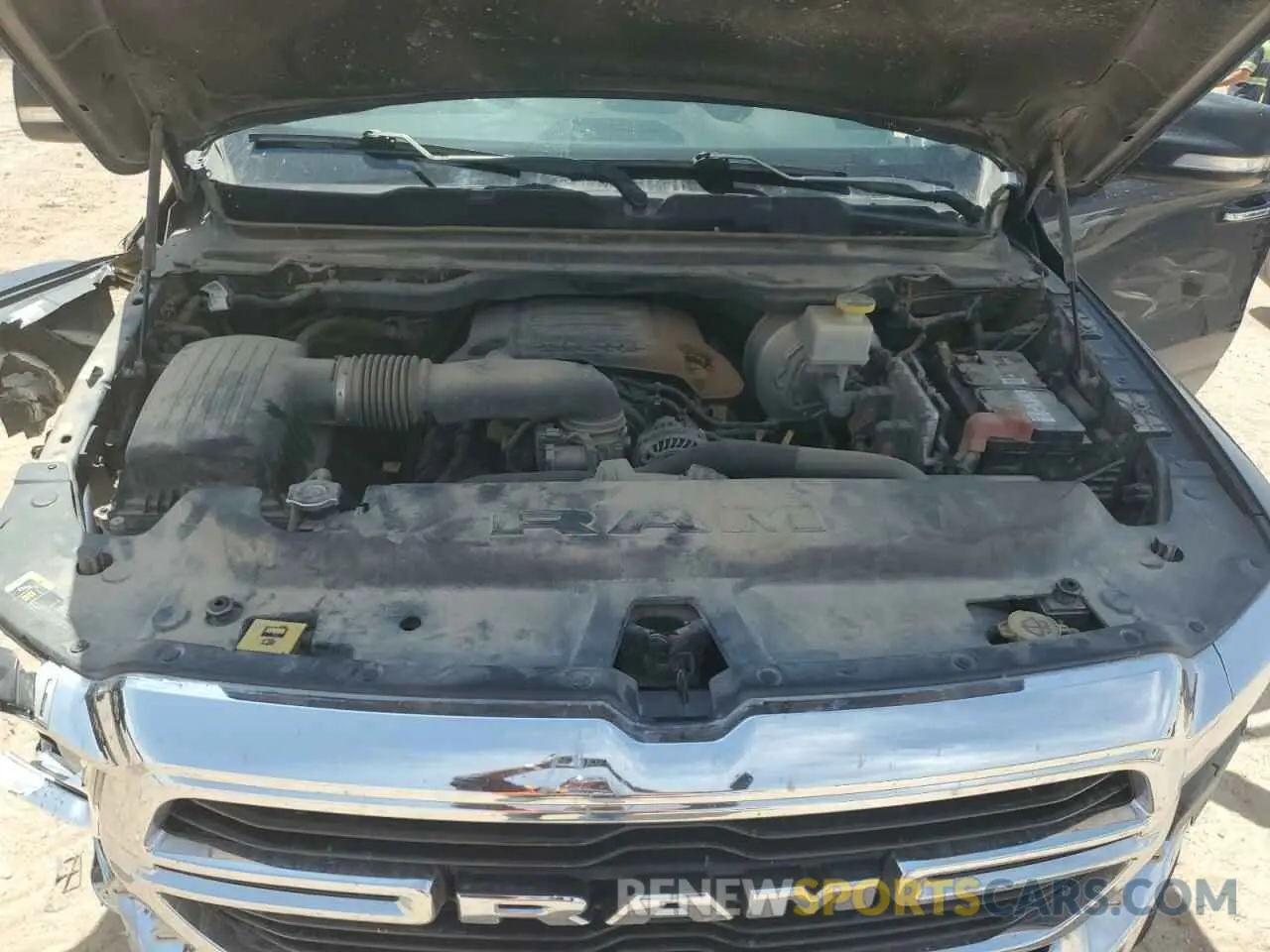 11 Photograph of a damaged car 1C6SRFFT1KN532390 RAM 1500 2019