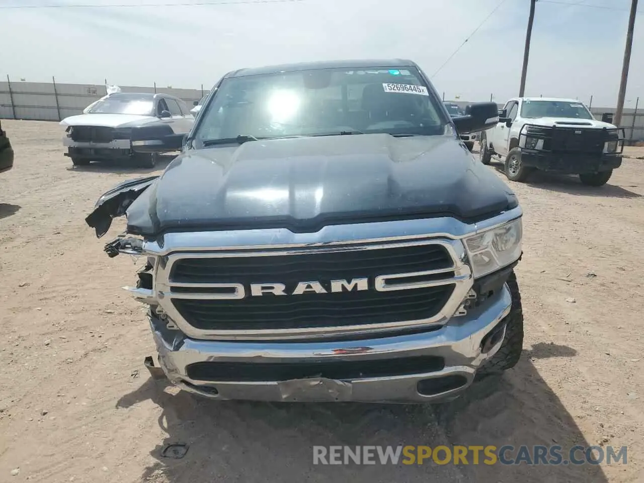 5 Photograph of a damaged car 1C6SRFFT1KN532390 RAM 1500 2019