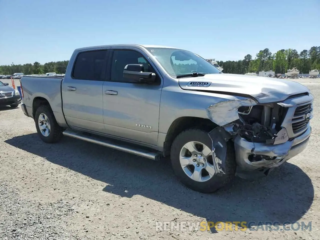 4 Photograph of a damaged car 1C6SRFFT1KN532664 RAM 1500 2019
