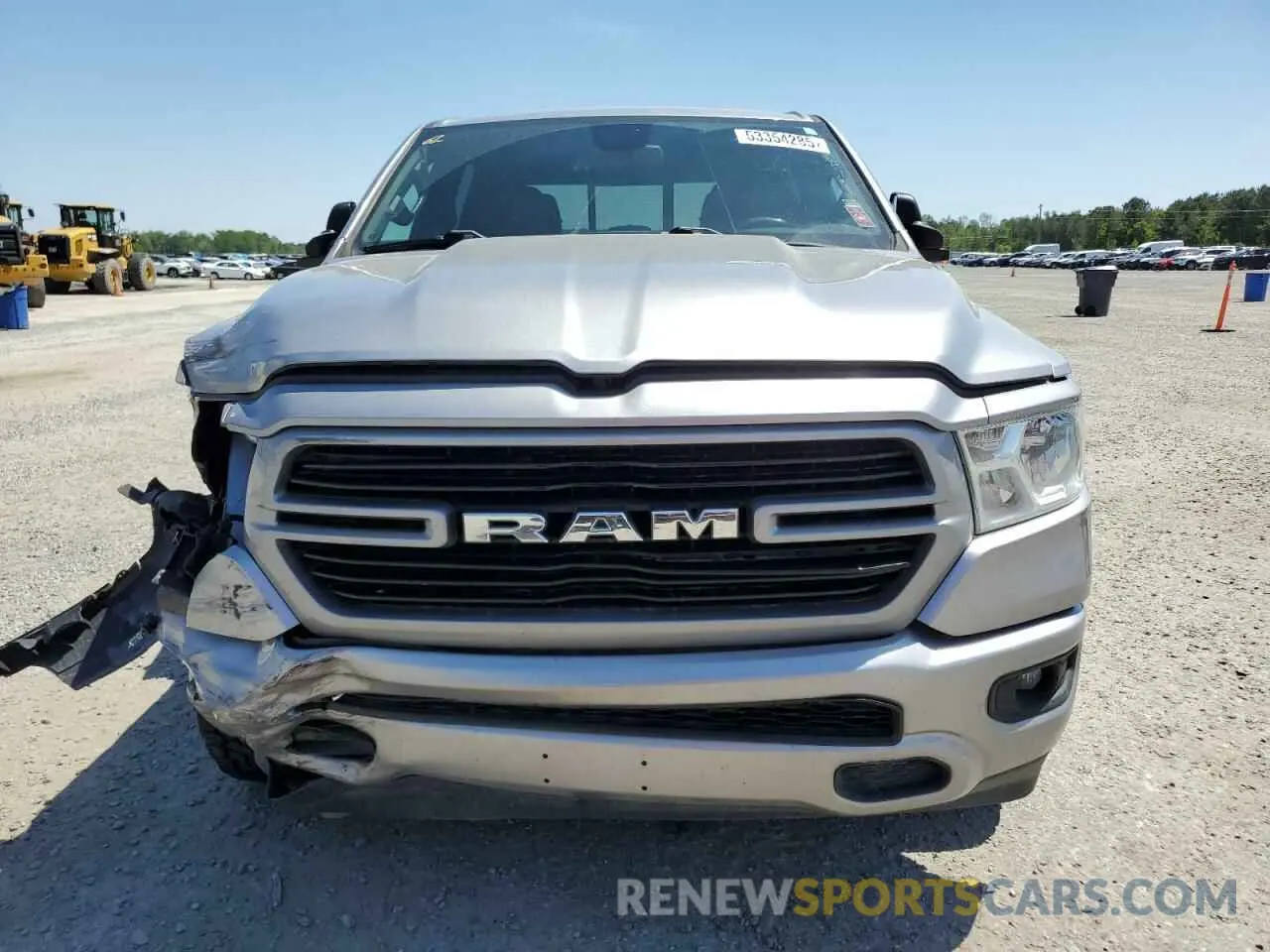 5 Photograph of a damaged car 1C6SRFFT1KN532664 RAM 1500 2019