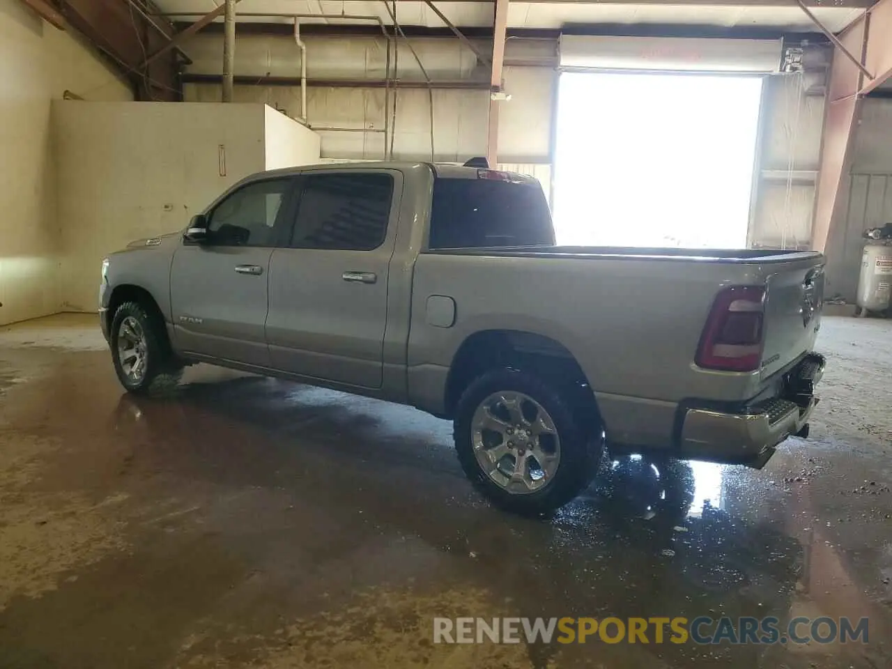 2 Photograph of a damaged car 1C6SRFFT1KN603121 RAM 1500 2019