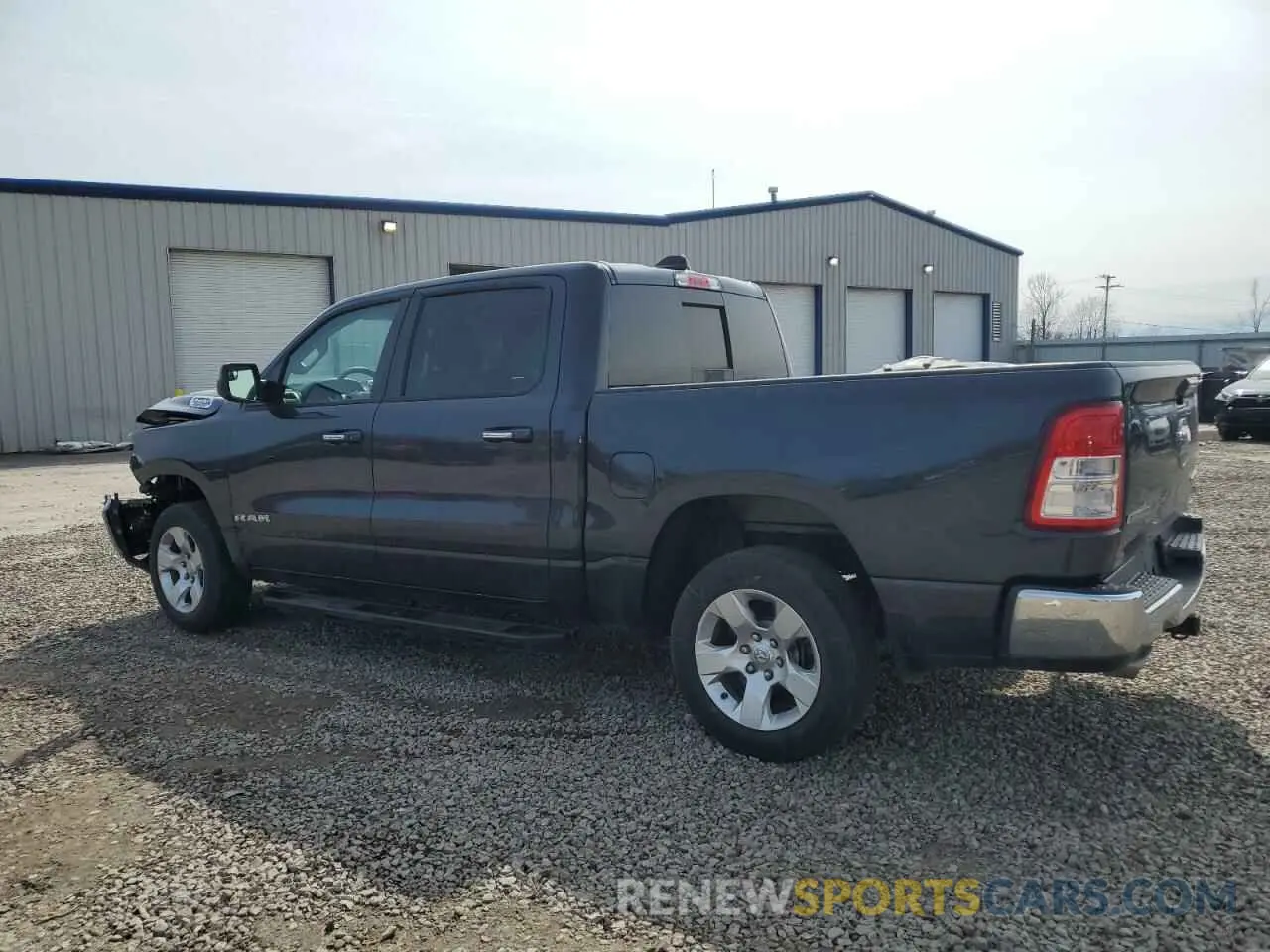 2 Photograph of a damaged car 1C6SRFFT1KN621098 RAM 1500 2019