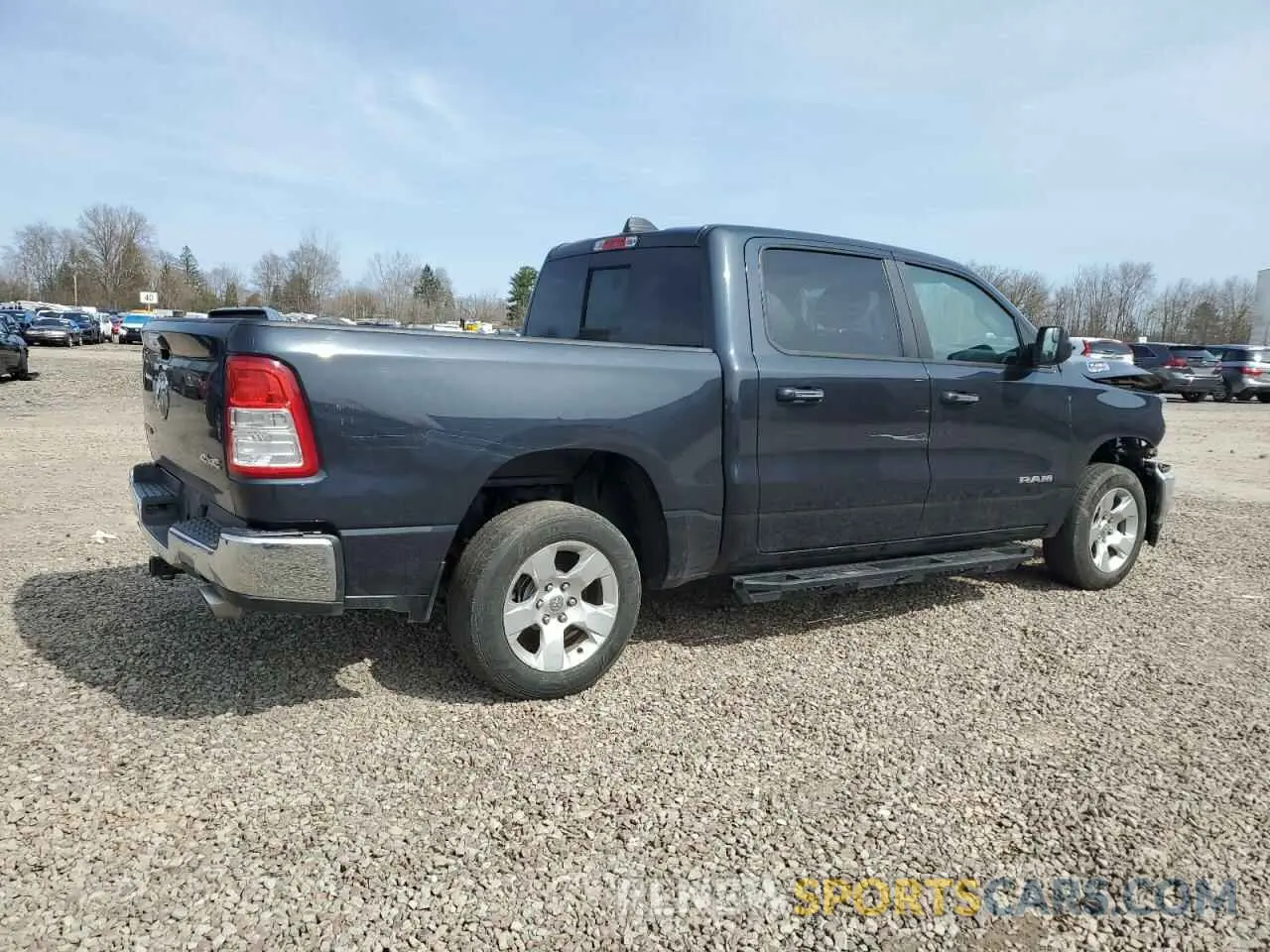 3 Photograph of a damaged car 1C6SRFFT1KN621098 RAM 1500 2019