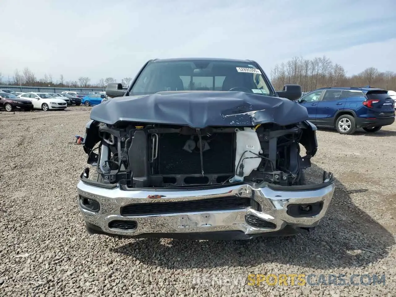 5 Photograph of a damaged car 1C6SRFFT1KN621098 RAM 1500 2019