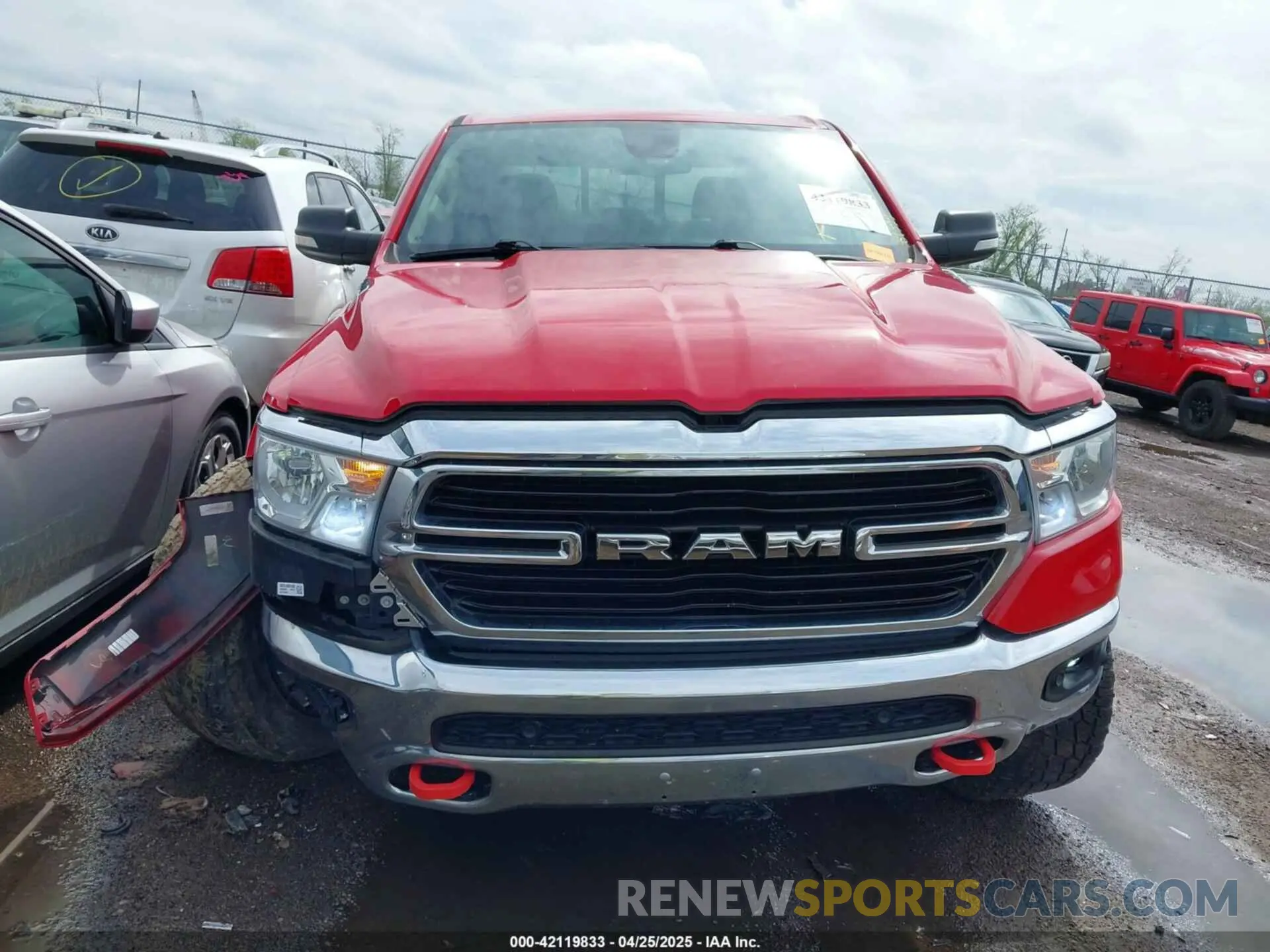 12 Photograph of a damaged car 1C6SRFFT1KN650004 RAM 1500 2019