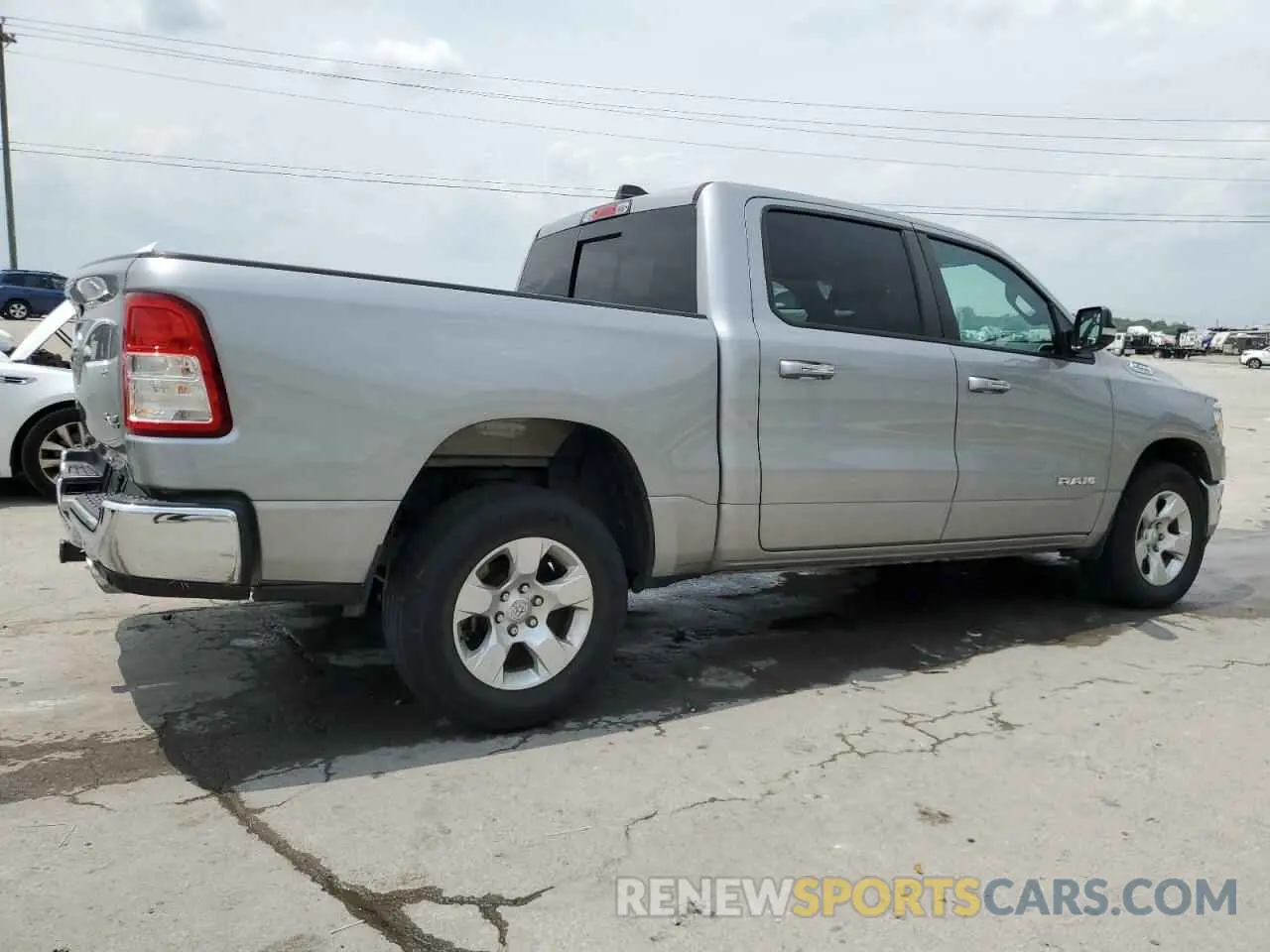 3 Photograph of a damaged car 1C6SRFFT1KN686081 RAM 1500 2019