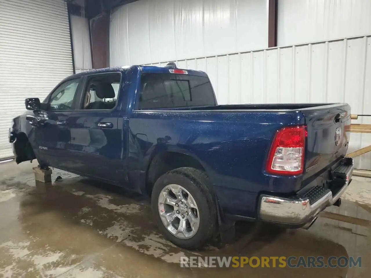 2 Photograph of a damaged car 1C6SRFFT1KN803206 RAM 1500 2019