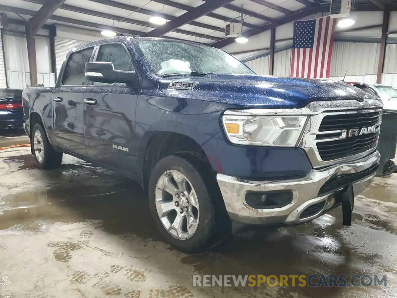 4 Photograph of a damaged car 1C6SRFFT1KN803206 RAM 1500 2019