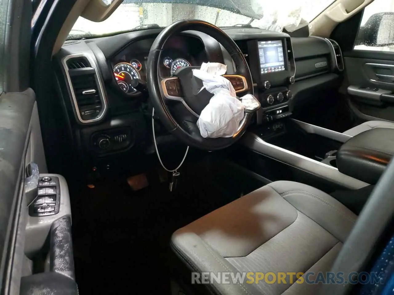 8 Photograph of a damaged car 1C6SRFFT1KN803206 RAM 1500 2019