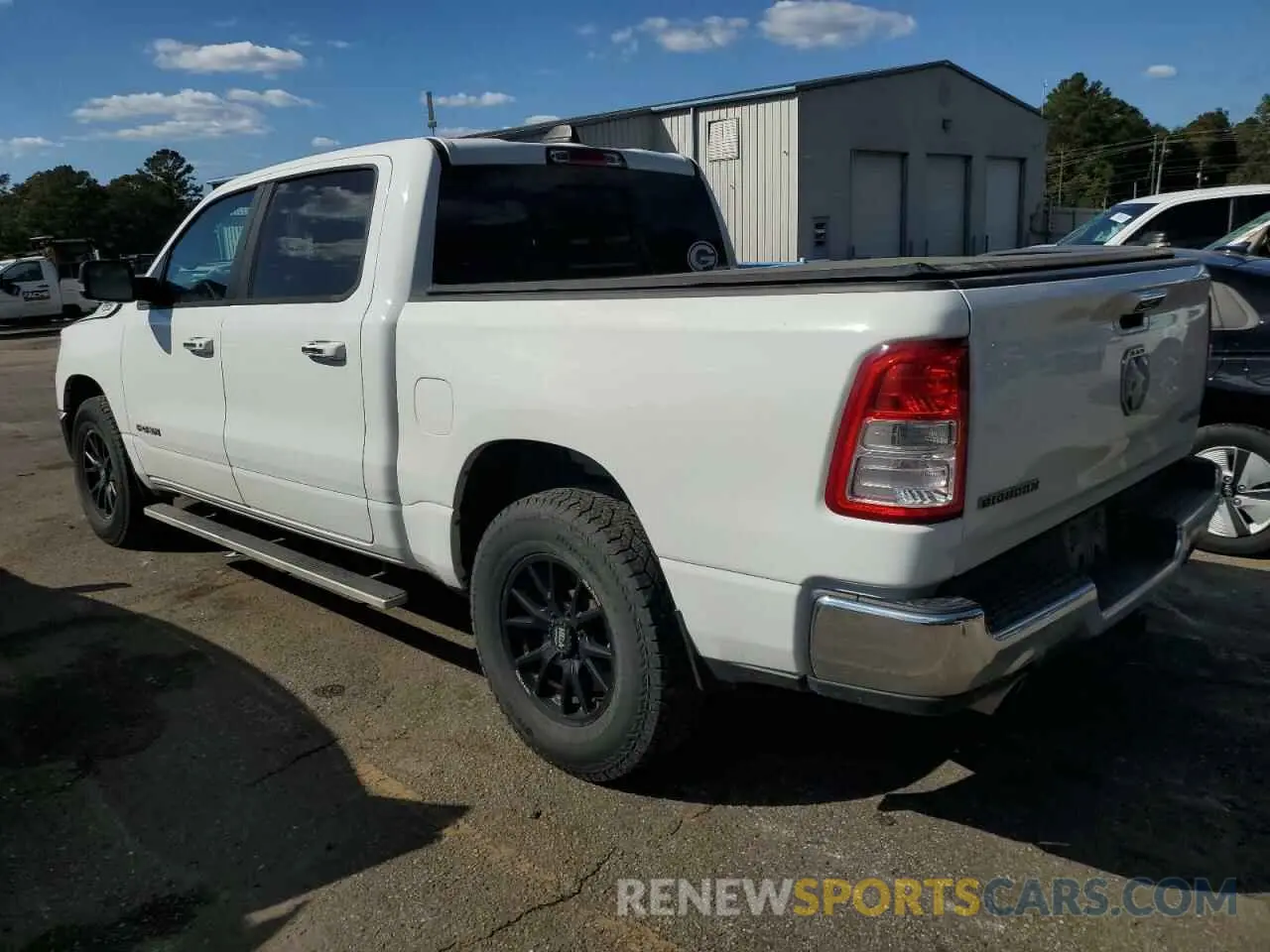 2 Photograph of a damaged car 1C6SRFFT1KN856276 RAM 1500 2019