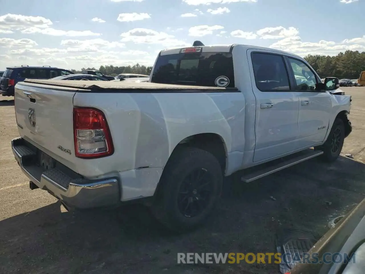 3 Photograph of a damaged car 1C6SRFFT1KN856276 RAM 1500 2019