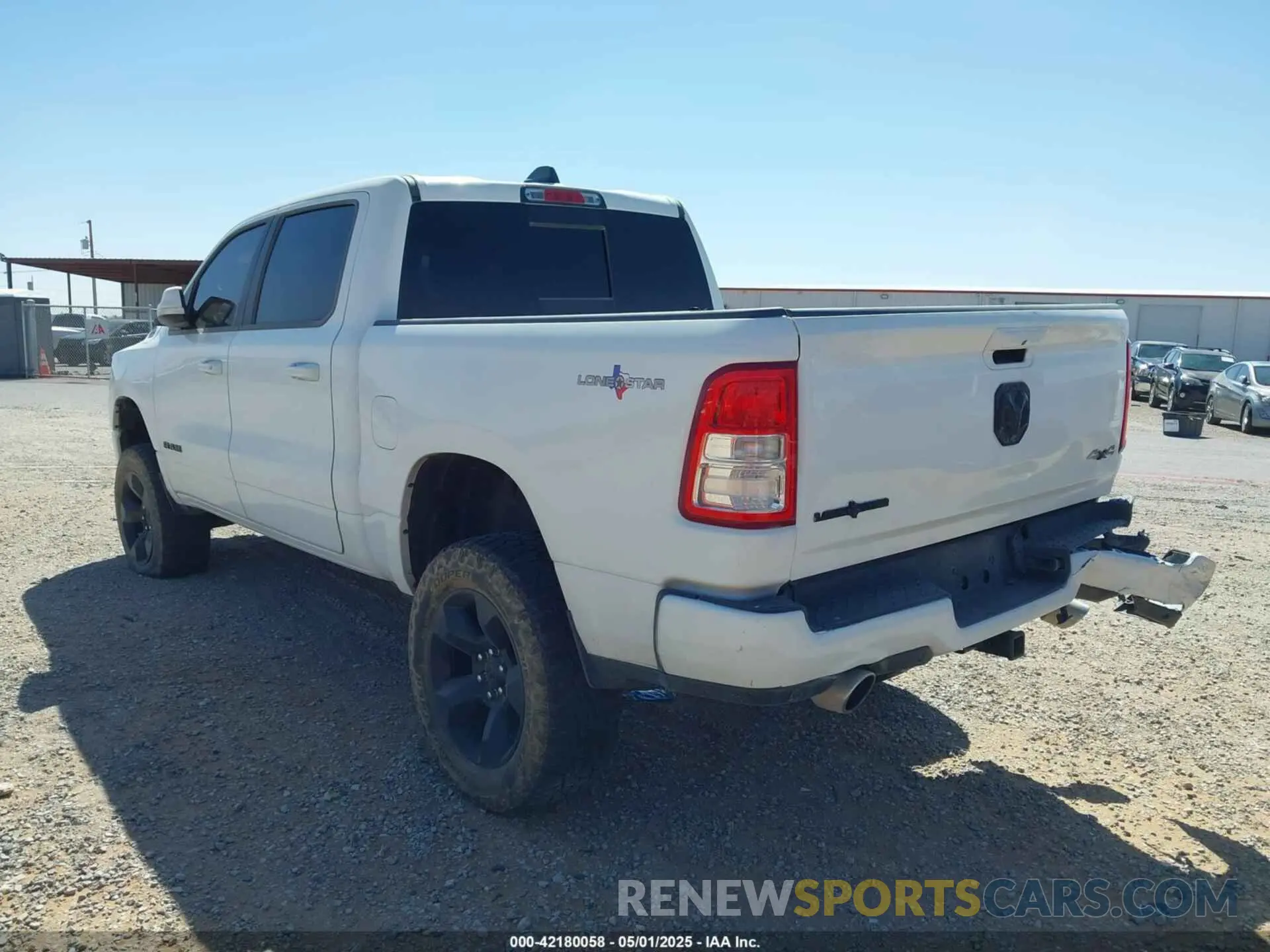 3 Photograph of a damaged car 1C6SRFFT1KN878567 RAM 1500 2019