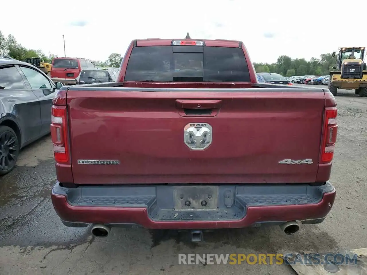 6 Photograph of a damaged car 1C6SRFFT2KN626164 RAM 1500 2019