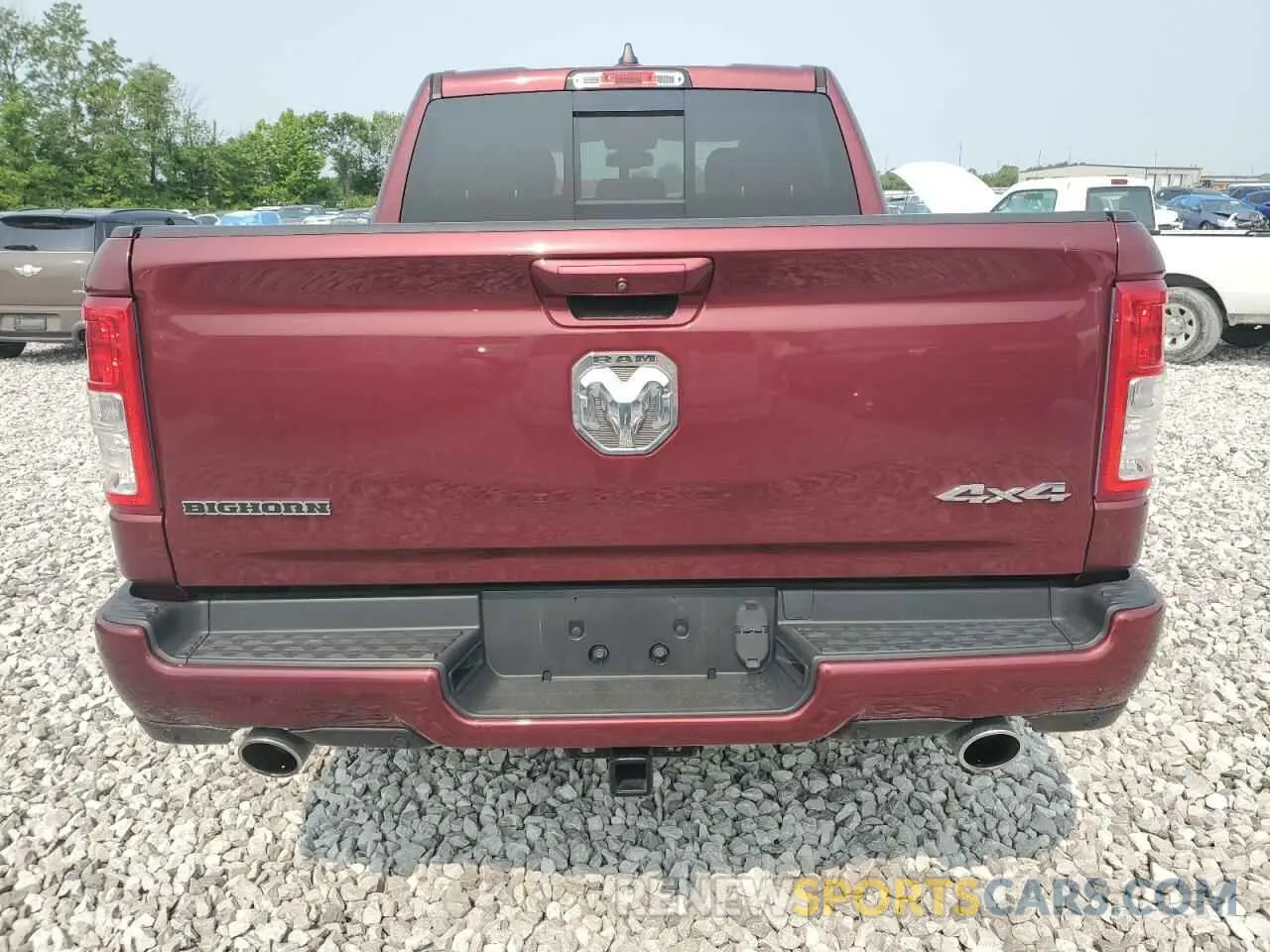 6 Photograph of a damaged car 1C6SRFFT2KN677017 RAM 1500 2019