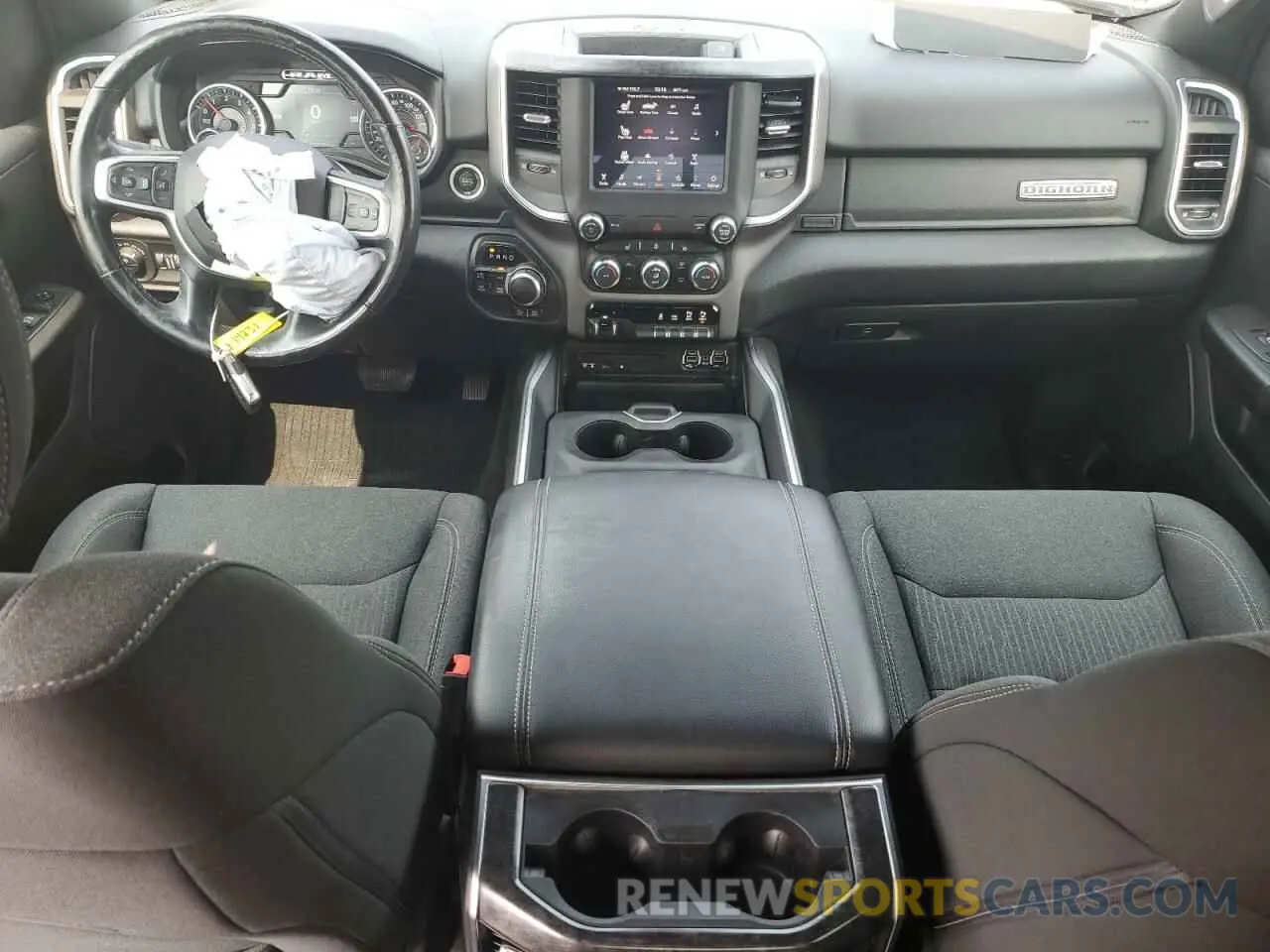 8 Photograph of a damaged car 1C6SRFFT2KN677017 RAM 1500 2019