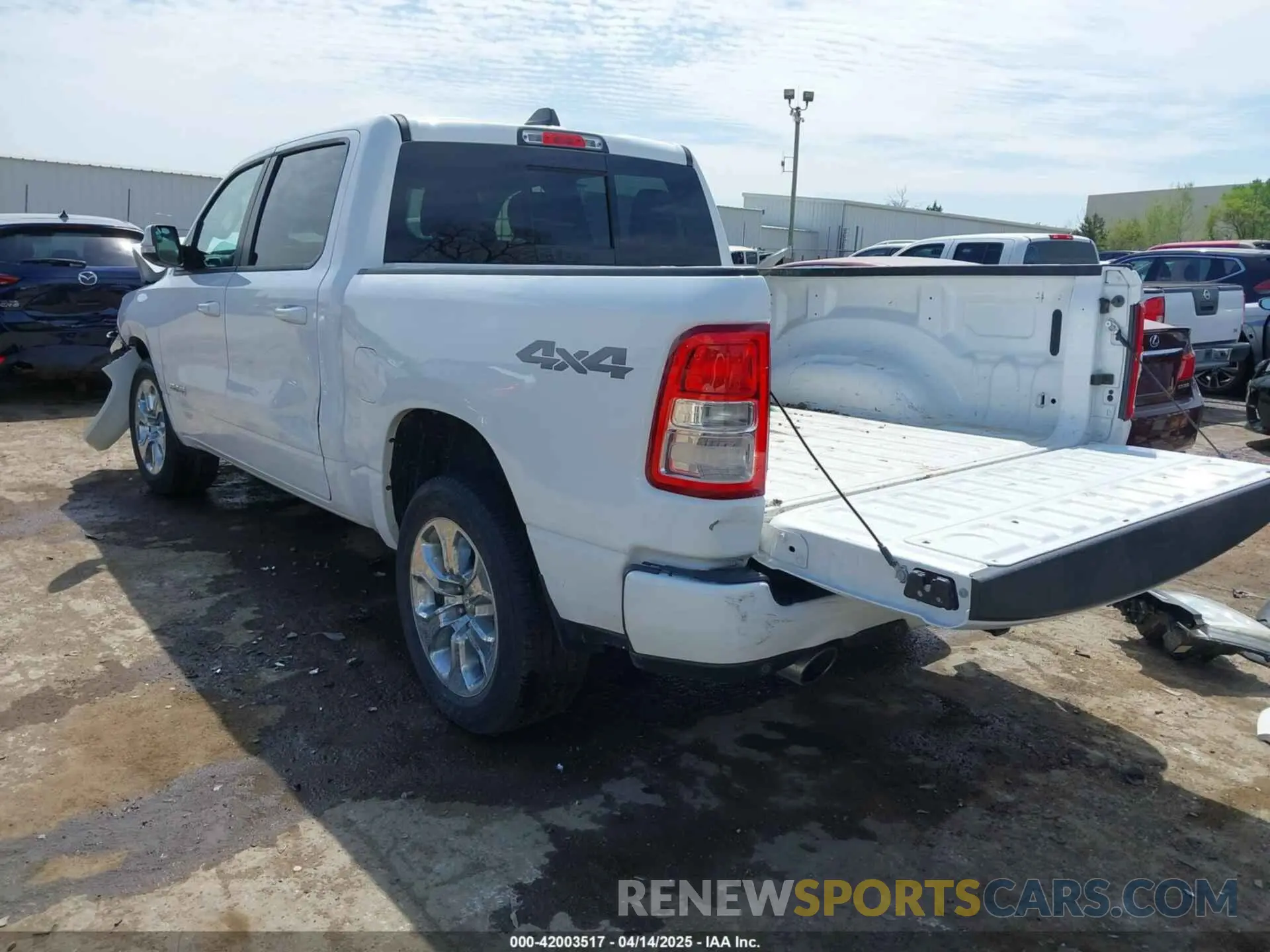3 Photograph of a damaged car 1C6SRFFT2KN712008 RAM 1500 2019
